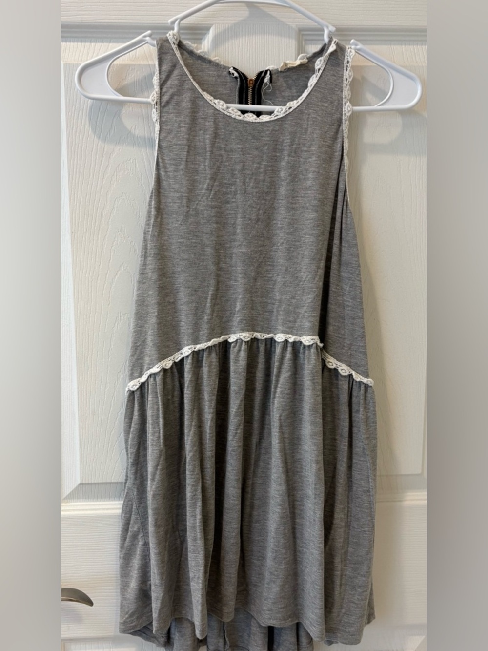 POL‎ Gray Tunic Tank Top